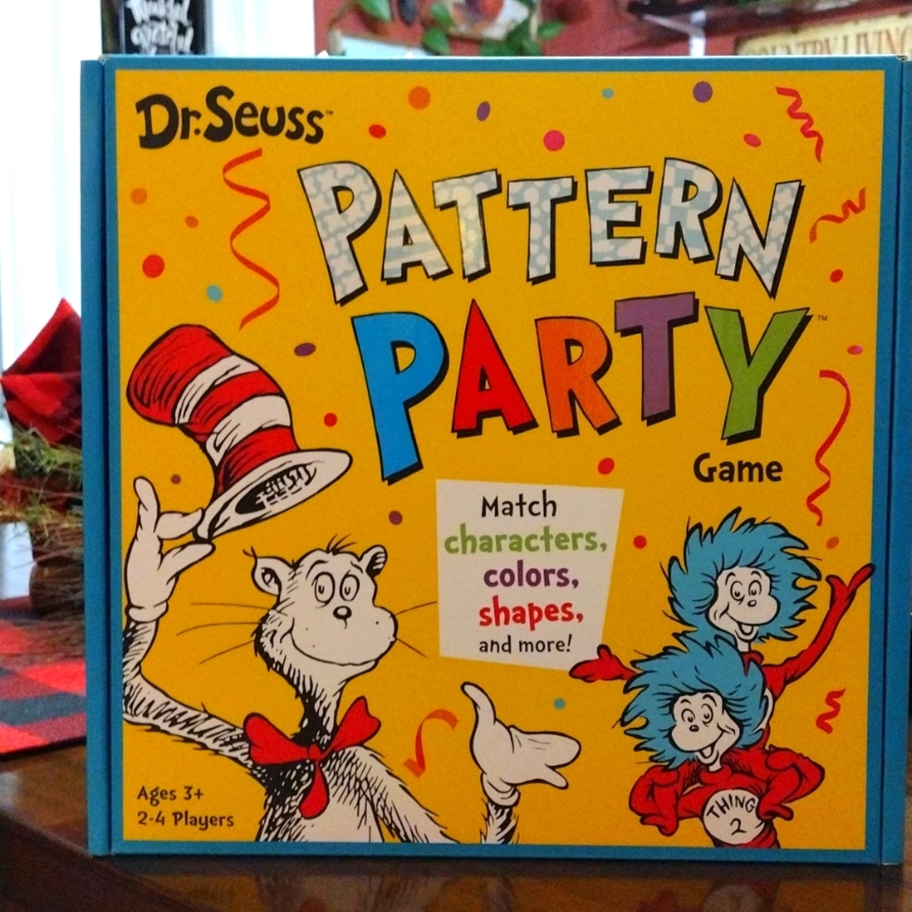 Dr.Seuss Pattern Party Game